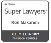 Rated By Super Lawyers | Ron Makarem | Selected In 2021 | Thomson Reuters